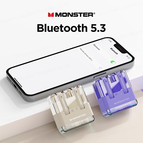 Monster Airmars XKT12 Gaming Pembe Bluetooth Kulaklık