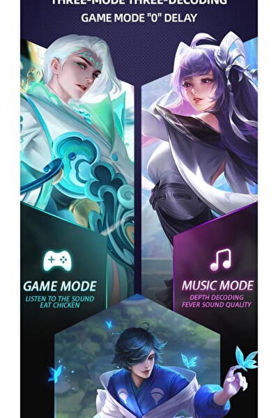 Torima TG-G10 RGB Işıklı Çift Mikrofonlu 3 Modlu 5.2 Yeni Nesil Siyah Bluetooth Kulaklık