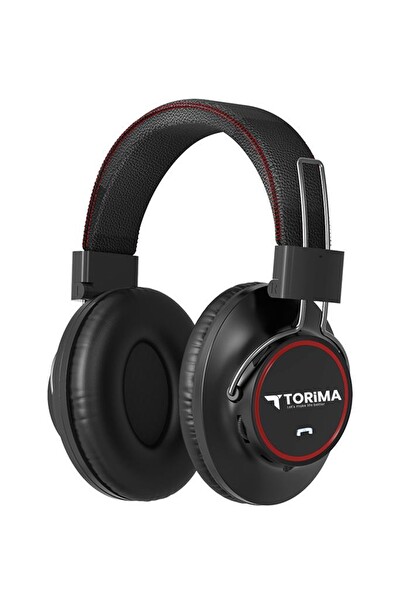Torima HD-10 Kafa Üstü Siyah Bluetooth Kulaklık