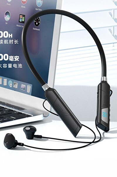 Torima TB-04 Kablosuz Boyunluk Siyah Bluetooth Kulaklık