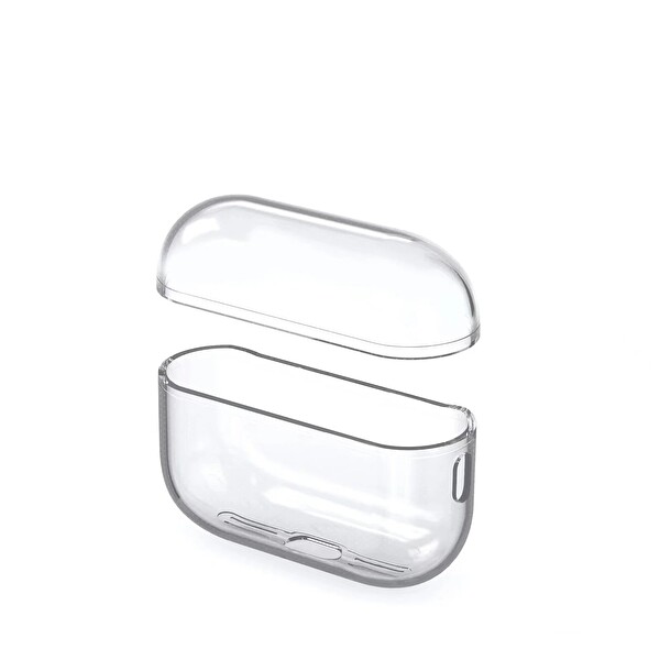 Newface AirPods 1. Nesil - 2. Nesil Uyumlu Sert İnce Premium Şeffaf Kılıf