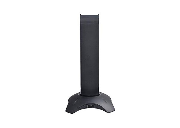 Rampage RM-H66 Guard RGB Işıklı 2xUSB Port Kulaklık için Stand Siyah