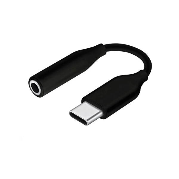 HyperGear V50 Type-C ve 3.5 MM Jack Girişli Mikrofonlu Kablolu Siyah Kulak Üstü Kulaklık