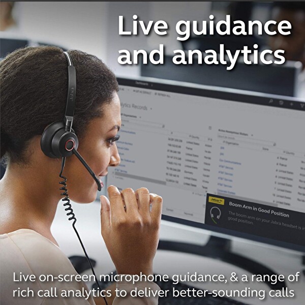 Jabra Engage 50 Duo Digital USB-C Kulak Üstü Kulaklık