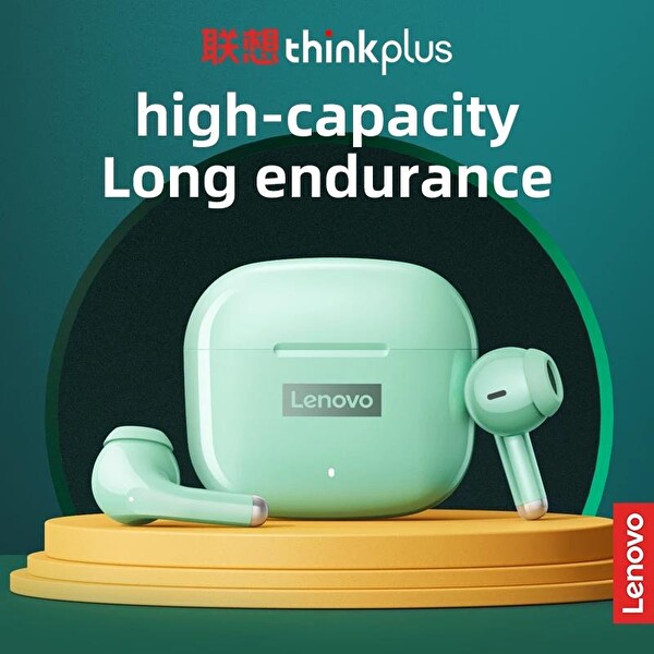 Lenovo LP40 Pro Livepods TWS 5.0 Beyaz Bluetooth Kulaklık