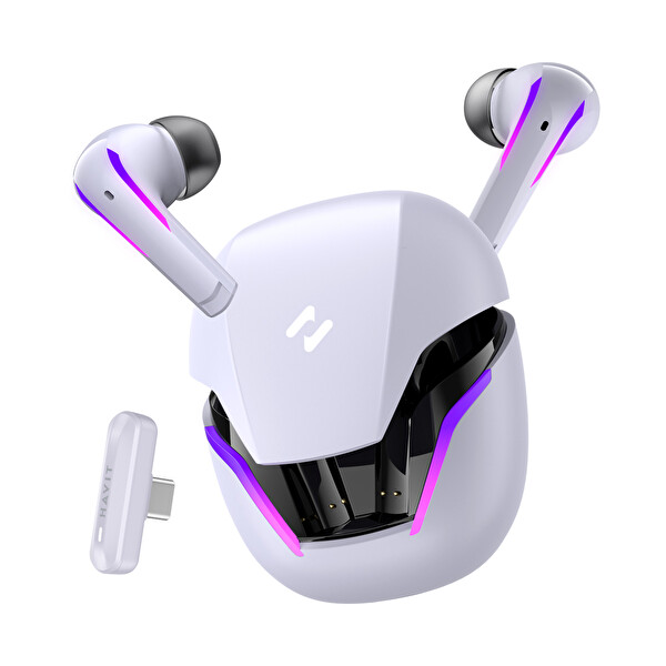 Havit TW970 TWS RGB Gaming Beyaz Bluetooth Kulaklık