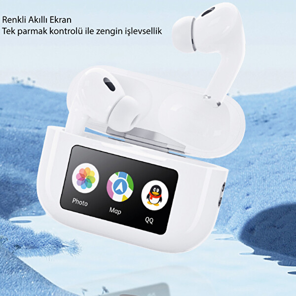 JHY M5 Pro Beyaz Bluetooth Kulaklık