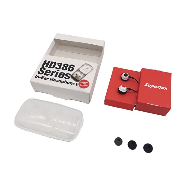 Superlux HD386 Kulak İçi Kulaklık Beyaz