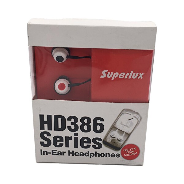 Superlux HD386 Kulak İçi Kulaklık Beyaz