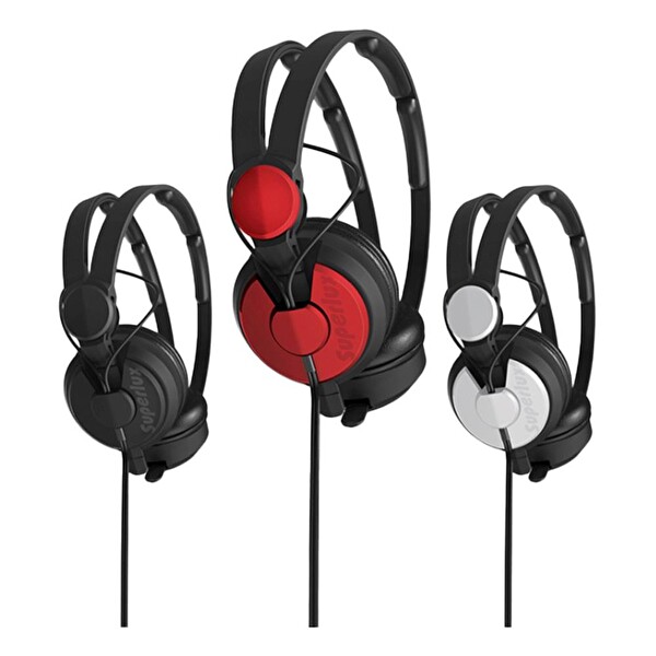 Superlux HD562 Kırmızı Stüdyo DJ Kulaklık