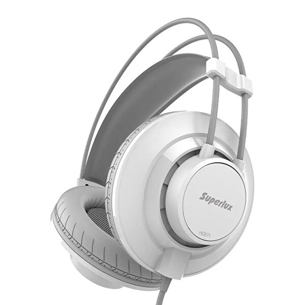Superlux HD671 Beyaz Çok Amaçlı Kulak Üstü Kulaklık