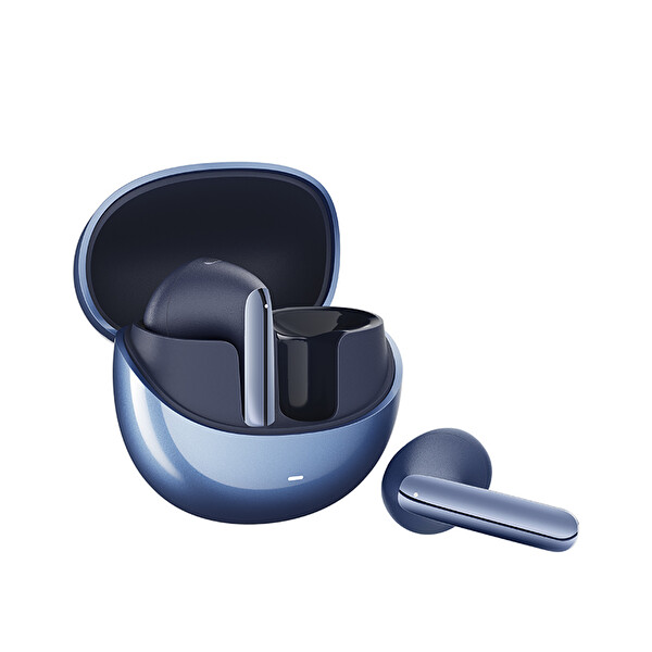 Qcy HT10 Ailybuds Pro+ Adaptif ANC Hi-Res LDAC AI 6 Mikrofon 5.3 Bluetooth Kulaklık Gök Mavisi