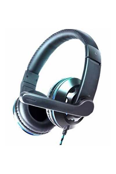 Pell OV-P5 Kablolu Kulak Üstü Kulaklık Siyah