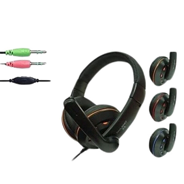 Pell X5 Kulak Üstü 3.5mm Güçlü Bas Stereo Kulaklık