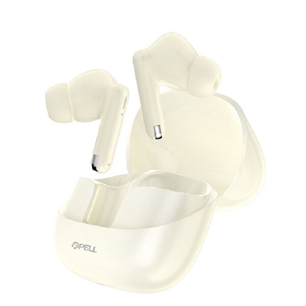 Pell T20 Kablosuz Kulak İçi 5.3 Bej Bluetooth Kulaklık