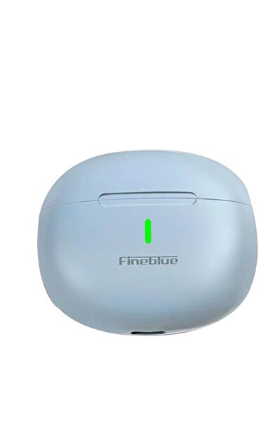 Fineblue M5 Kablosuz Mavi Bluetooth Kulak İçi Kulaklık