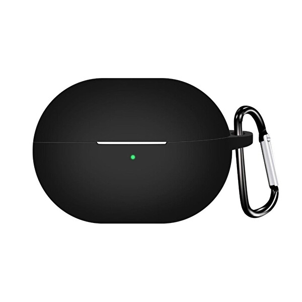 Microsonic Huawei Freebuds Pro 3 Kılıf Askılı Mat Silikon Siyah