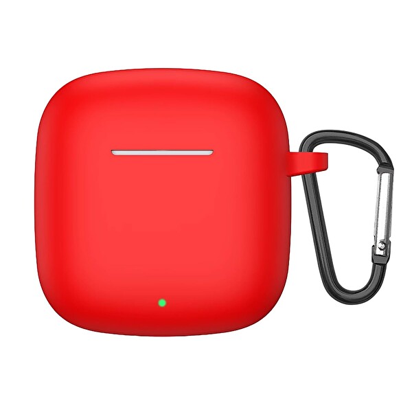 Microsonic Huawei Freebuds SE 2 Kılıf Askılı Mat Silikon Kırmızı