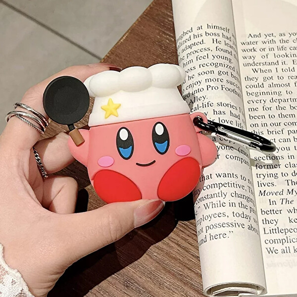 Microsonic AirPods 1. Nesil - 2. Nesil Kılıf Cartoon Figürlü Silikon CRTN-FGR-CHF-KRB