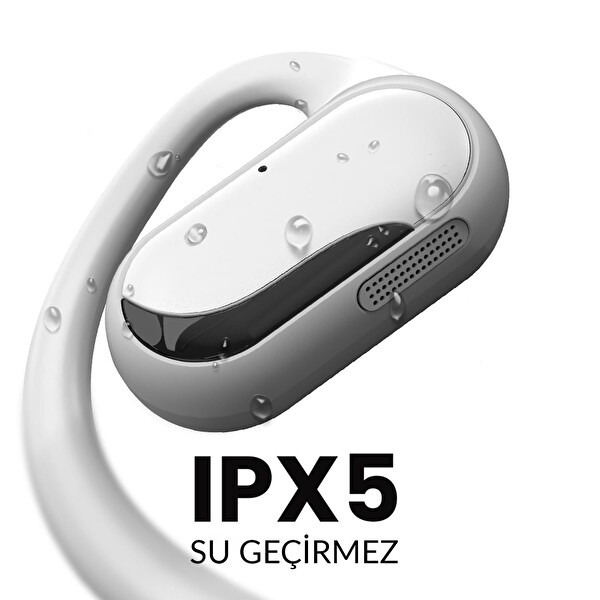 HiFuture FutureMate Pro 5.2 ENC Gürültü Engelleme IPX5 4 Mikrofonlu Gri Bluetooth Kulaklık