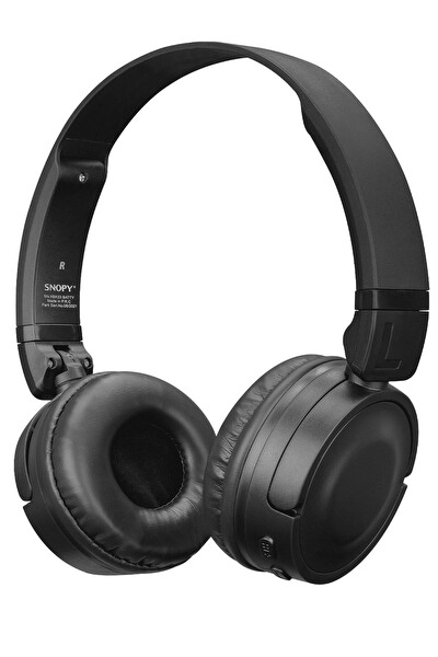 Snopy SN-XBK33 Siyah Batty TF Kart Özellikli Bluetooth V 5.0 Katlanabilir Kulak Üstü Kulaklık