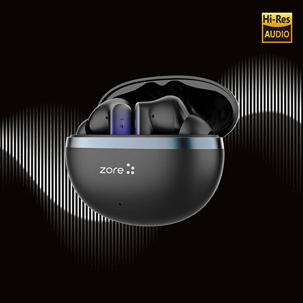 Zore BTK-ZR101 Aktif Gürültü Önleyici Özellikli ANC ve ENC Teknolojili Kulak İçi Bluetooth Kulaklık Siyah