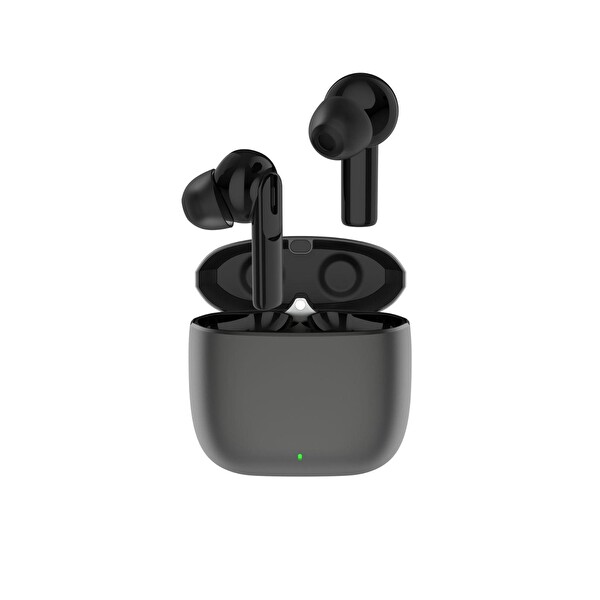 Bix TW4 Soundcraft 5.3 ENC Gürültü Engelleyici Çift Mikrofonlu IPX4 TWS Kulak İçi Bluetooth Kulaklık Siyah