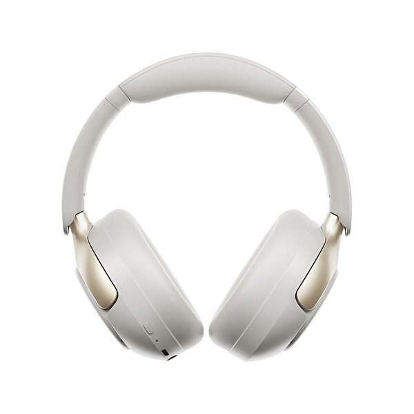 Qcy H3 Pro Hybrid ANC Hi-Res LDAC 5.4 Kablosuz Kulaklık Çift Cihaz Desteği Kulak Üstü Bluetooth Kulaklık Beyaz