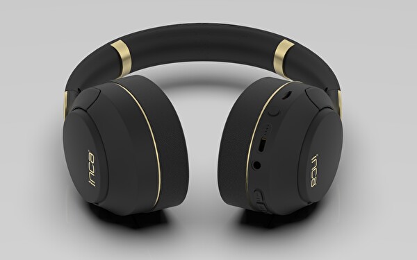 Inca IBK-503S Kablosuz 5.3 Hafıza Kart Destekli Kulak Üstü Bluetooth Kulaklık Siyah
