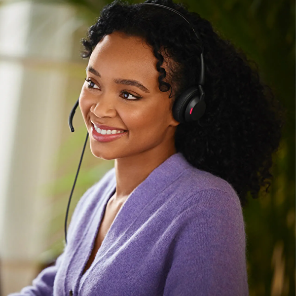 Jabra Engage 50 II USB Duo MS Kablolu Kulak Üstü Kulaklık