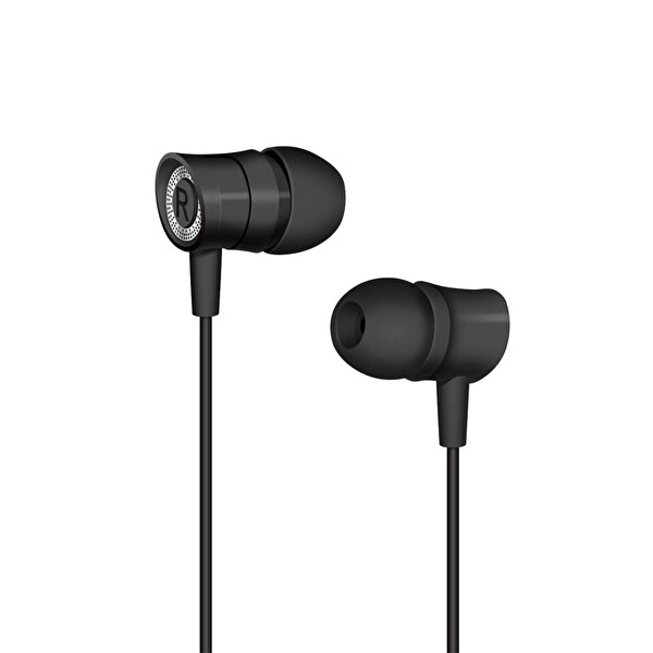 PDAteknoloji YK-01S Yetty Stereo 1.2 M Siyah Kablolu Kulaklık