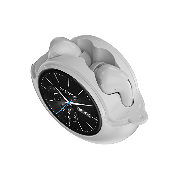 Weofly Lifefits Dokunmatik Ekranlı Saatli BT 5.4 Bass Kulakiçi Kulaklık