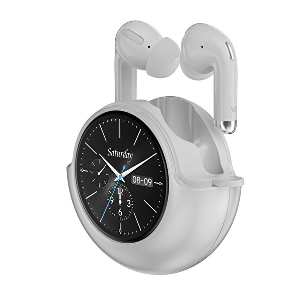 Weofly Lifefits Dokunmatik Ekranlı Saatli BT 5.4 Bass Kulakiçi Kulaklık