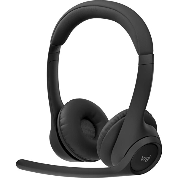 Logitech Zone 300 Gürültü Önleyici Mikrofonlu Kablosuz Siyah Bluetooth Kulaklık