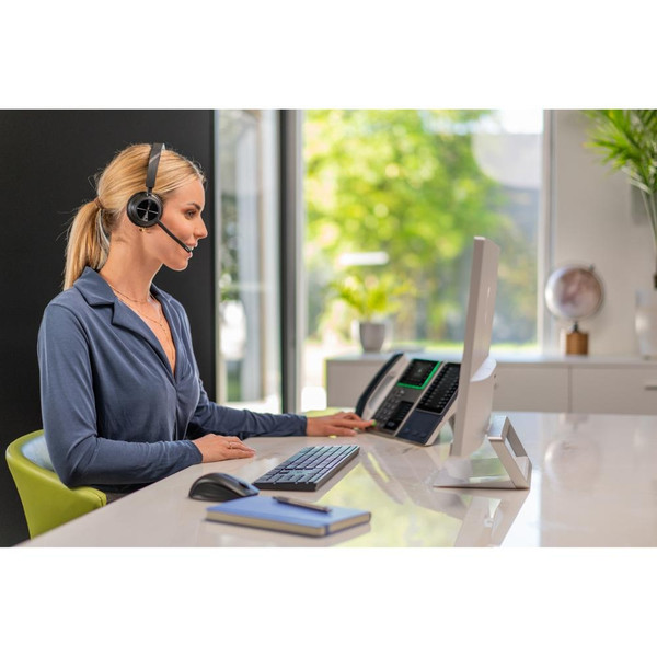 Poly Voyager 4320 USB-A Mikrofonlu Kulak Üstü Kulaklık - BT700 Alıcı 76U49AA