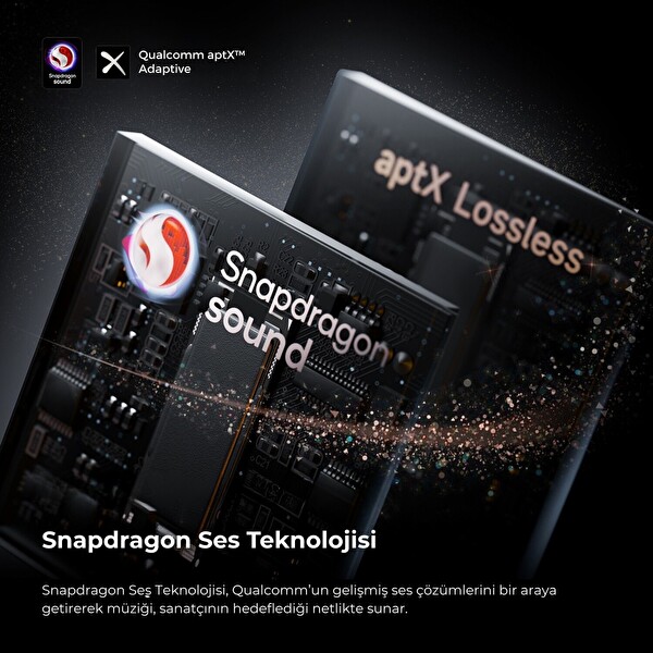 SoundPeats Air4 Pro ANC aptX TWS Kablosuz Bluetooth Kulaklık Siyah