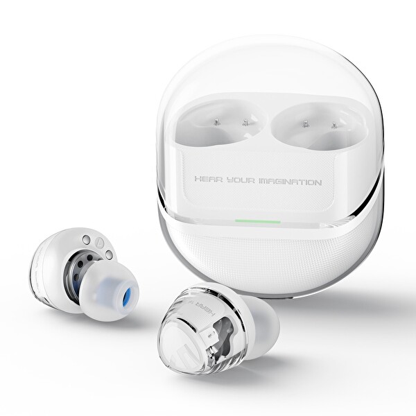 SoundPEATS Clear Dot ENC TWS Kablosuz Bluetooth Kulaklık Beyaz