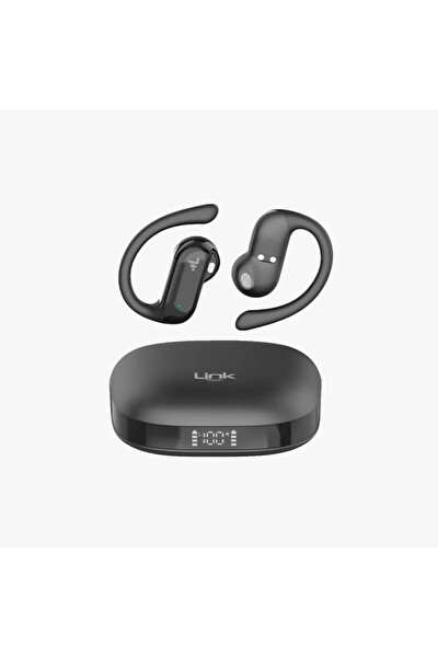 Linktech S29 ENC TWS Sporcu Su ve Tere Dayanıklı Kancalı Kablosuz Kulaklık Siyah