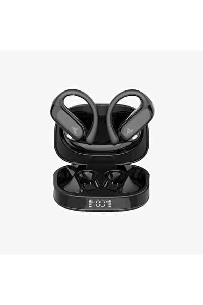 Linktech S29 ENC TWS Sporcu Su ve Tere Dayanıklı Kancalı Kablosuz Kulaklık Siyah