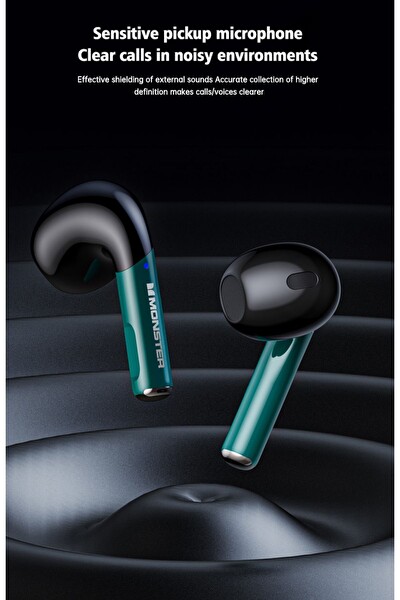 Monster XKT16 5.3 Kulak İçi Bluetooth Kulaklık - Beyaz