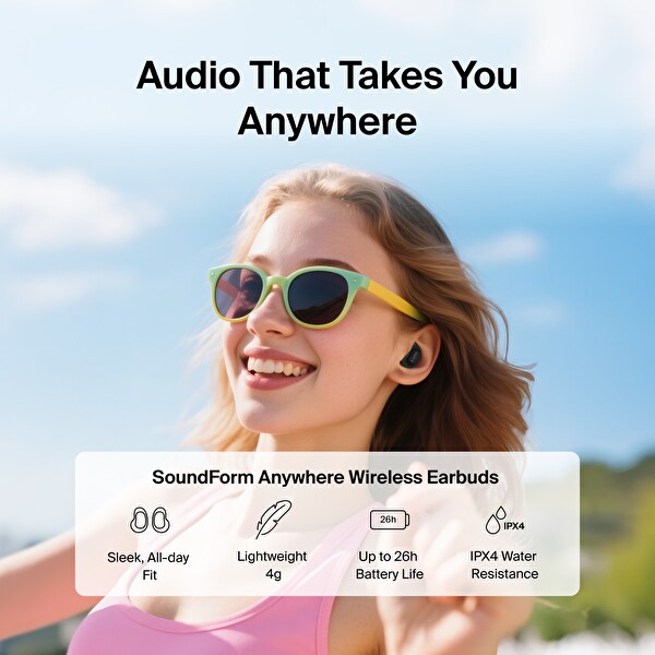 Belkin Soundform Anywhere Bluetooth Kulaklık