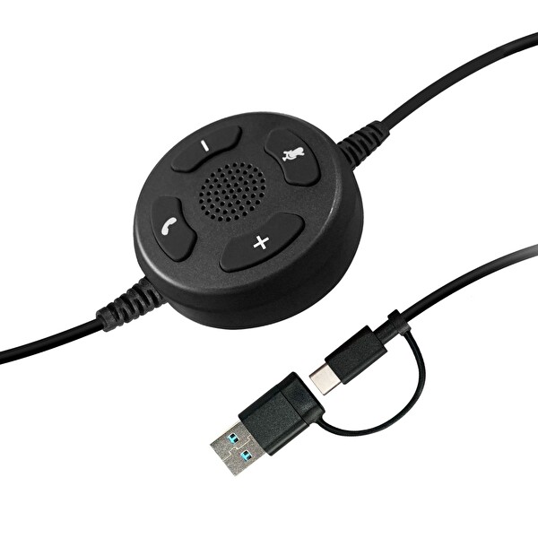 Inbertec UB805M Mono Çağrı Merkezi Kulak Üstü Kulaklık