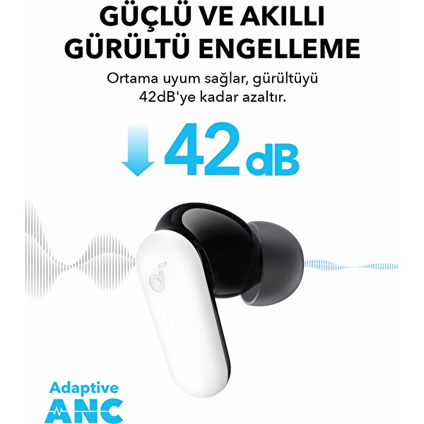 Anker A3949 Soundcore R50i Nc Tws Kulaklık Beyaz