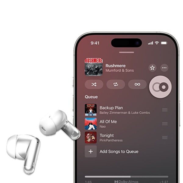 Mioji Air Buds 3 Kablosuz 5.3 IOS Android Windows PC ve Tüm Telefonlar ile Uyumlu Bluetooth Kulaklık - Gümüş