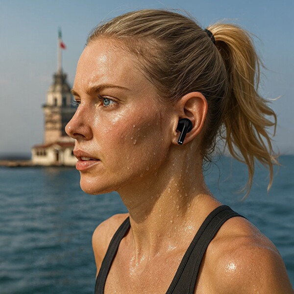 Mioji Air Buds Pro 2 Kablosuz 5.4 Bluetooth Kulaklık Siyah