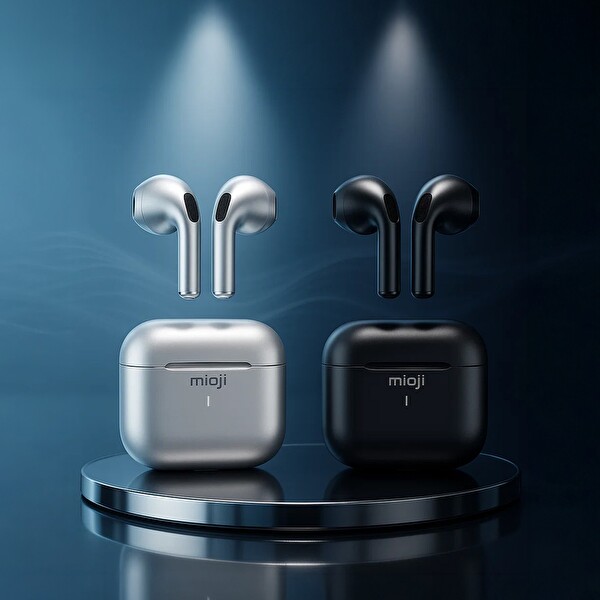 Mioji Air Buds Pro 2 Kablosuz 5.4 Bluetooth Kulaklık Siyah