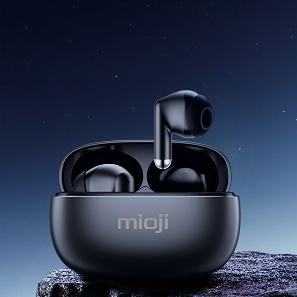 Mioji Air Buds 3 Kablosuz 5.3 Bluetooth Kulaklık Siyah