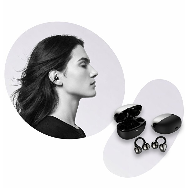 Mioji Air Buds 2 Kablosuz 5.4 Bluetooth Kulaklık Siyah