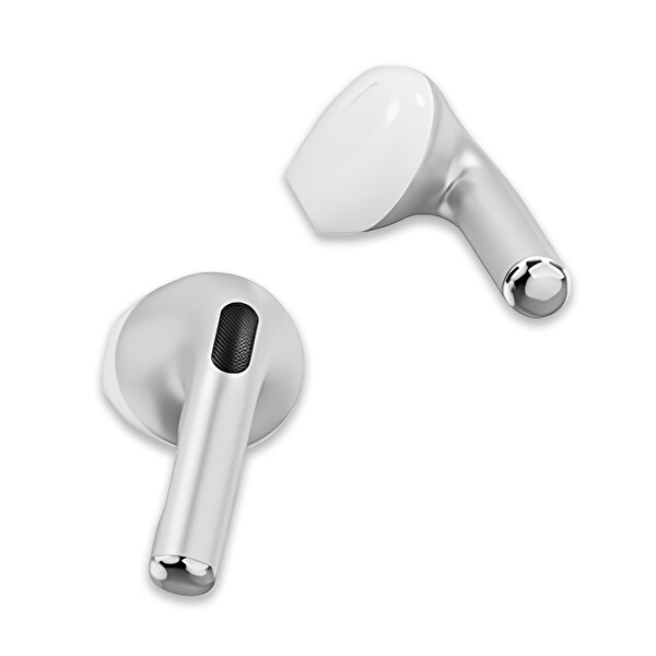 Mioji Air Buds Pro 2 Kablosuz 5.4 Bluetooth Kulaklık Gümüş