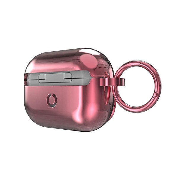 Diesel AirPods Pro -Pro 2 İçin Parlak Kılıf - Pembe